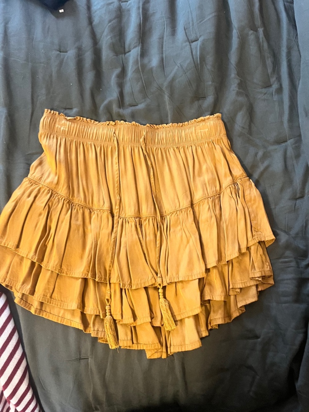 Gold aerie skirt